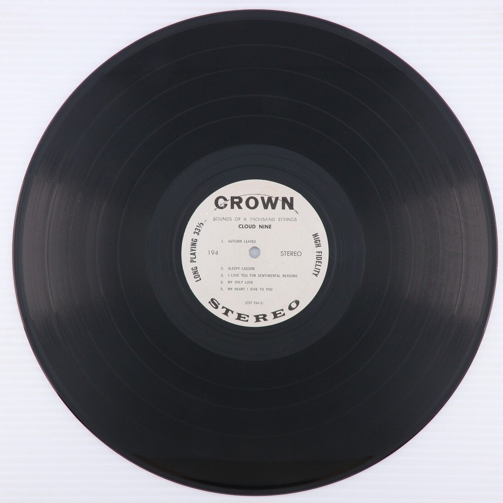 Sounds Of A Thousand Strings – Cloud Nine - 1960 Stereo LP Vinyl Record CST 194 - Picture 10 of 16